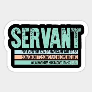 Servant Sticker